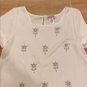 Beautiful embellished top